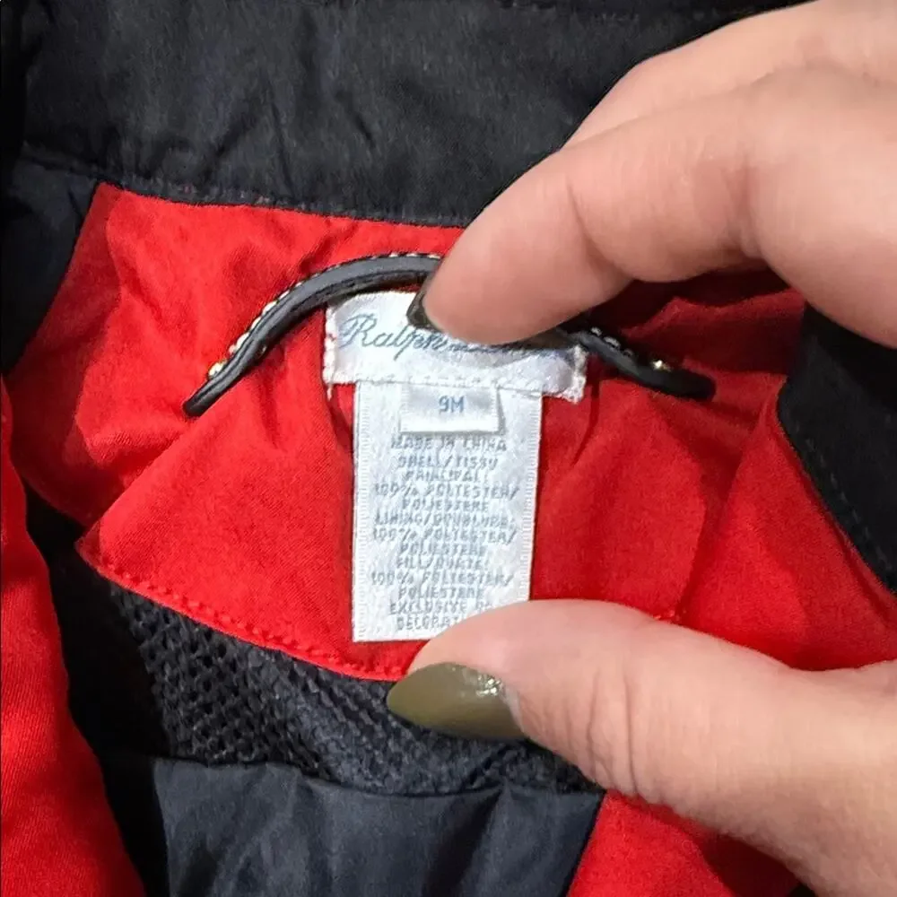 Ralph Lauren bright red